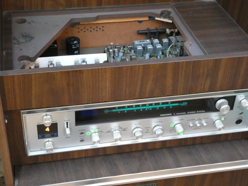 Pioneer F-4000 コンソールステレオ　ジャンク品　その① Pioneer F-4000 コンソールステレオ ジャンク品 その① - メルカリ